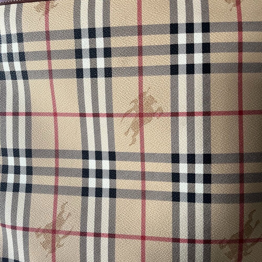 Burberry Haymarket Check Vintage Suitcase - Picture 8 of 13
